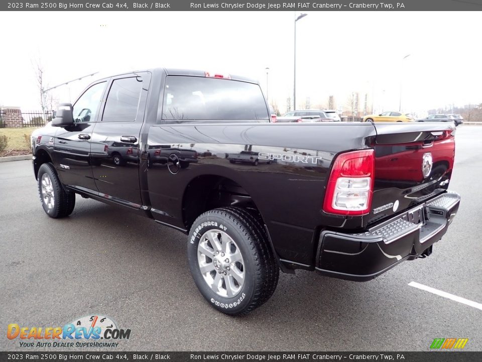 2023 Ram 2500 Big Horn Crew Cab 4x4 Black / Black Photo #3