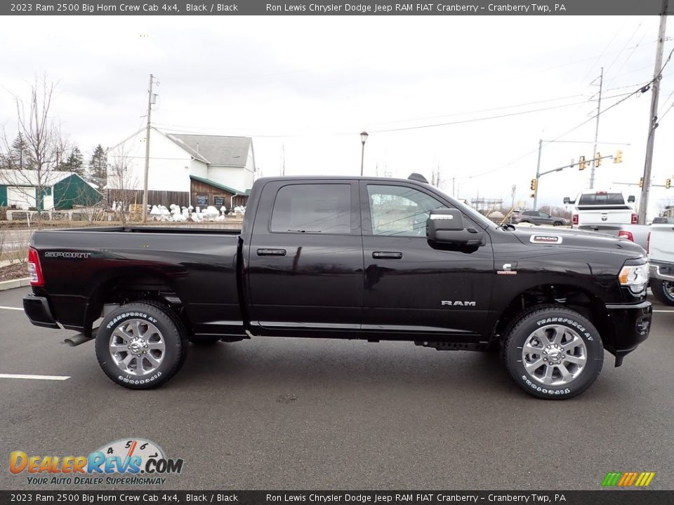 2023 Ram 2500 Big Horn Crew Cab 4x4 Black / Black Photo #6