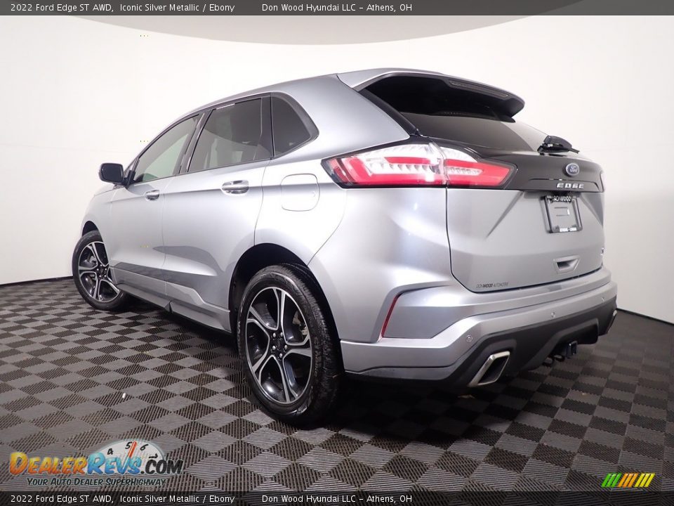 2022 Ford Edge ST AWD Iconic Silver Metallic / Ebony Photo #9