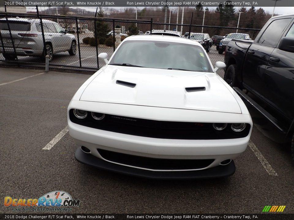 2018 Dodge Challenger R/T Scat Pack White Knuckle / Black Photo #2