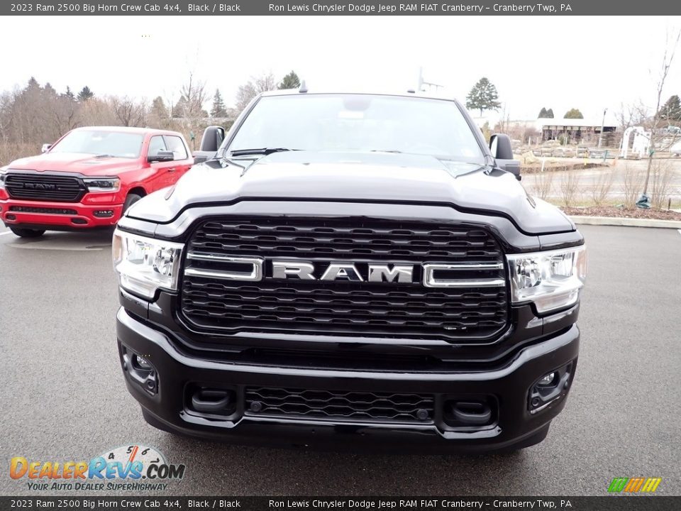 2023 Ram 2500 Big Horn Crew Cab 4x4 Black / Black Photo #8