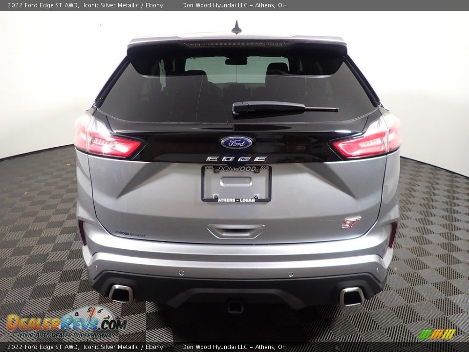2022 Ford Edge ST AWD Iconic Silver Metallic / Ebony Photo #11