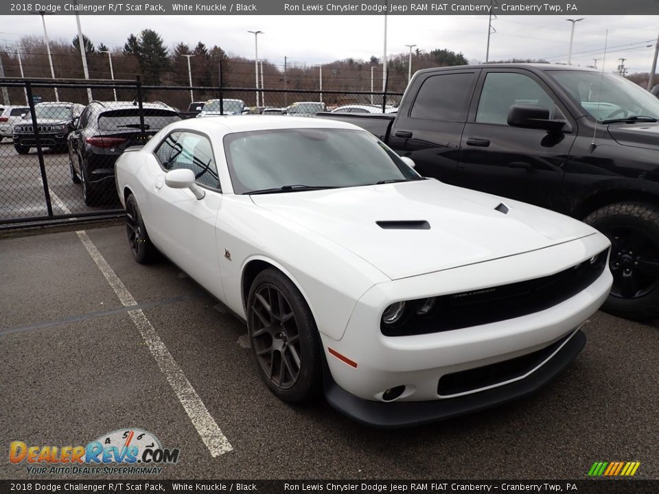 2018 Dodge Challenger R/T Scat Pack White Knuckle / Black Photo #3