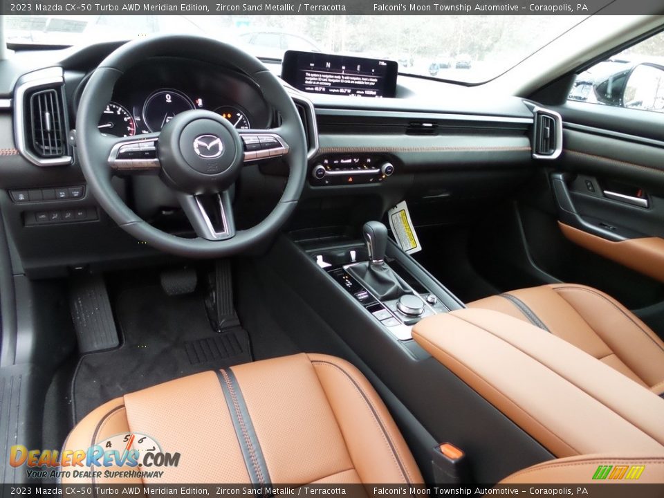 Terracotta Interior - 2023 Mazda CX-50 Turbo AWD Meridian Edition Photo #14