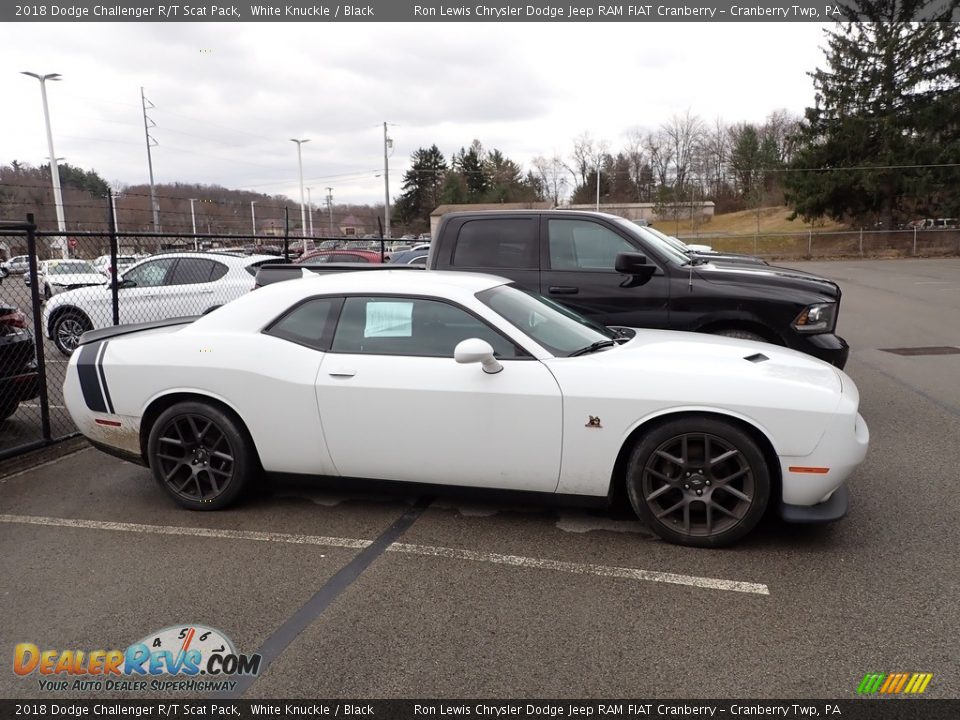 2018 Dodge Challenger R/T Scat Pack White Knuckle / Black Photo #4