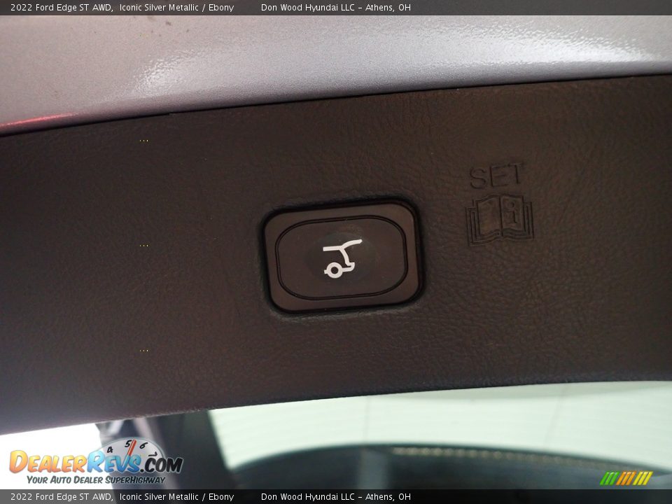 2022 Ford Edge ST AWD Iconic Silver Metallic / Ebony Photo #13