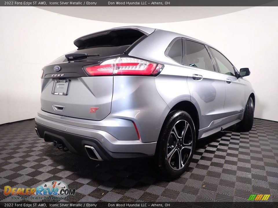 2022 Ford Edge ST AWD Iconic Silver Metallic / Ebony Photo #15