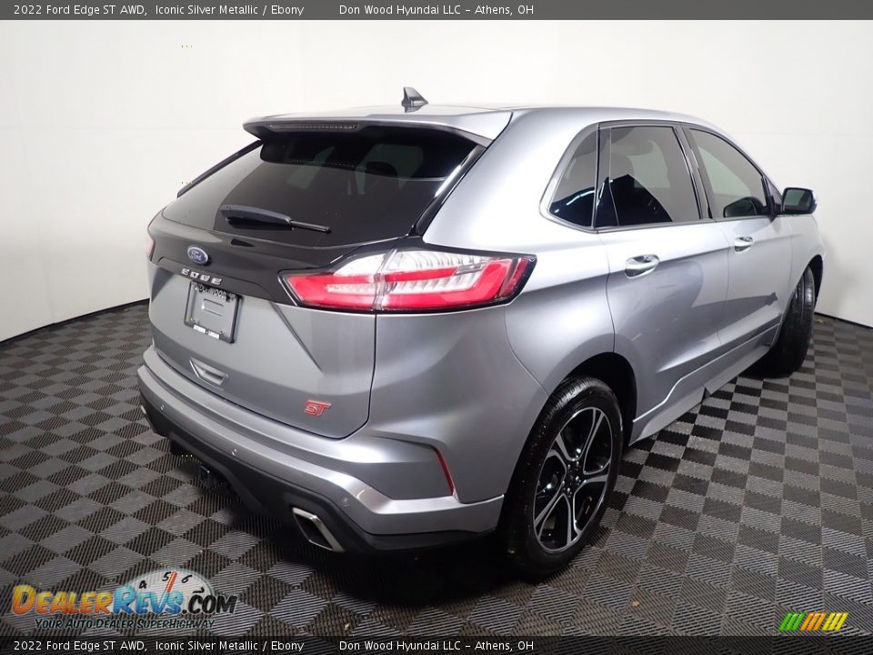 2022 Ford Edge ST AWD Iconic Silver Metallic / Ebony Photo #16