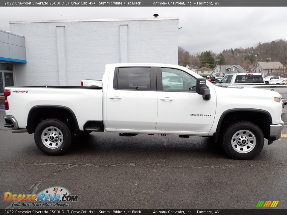 2022 Chevrolet Silverado 2500HD LT Crew Cab 4x4 Summit White / Jet Black Photo #2