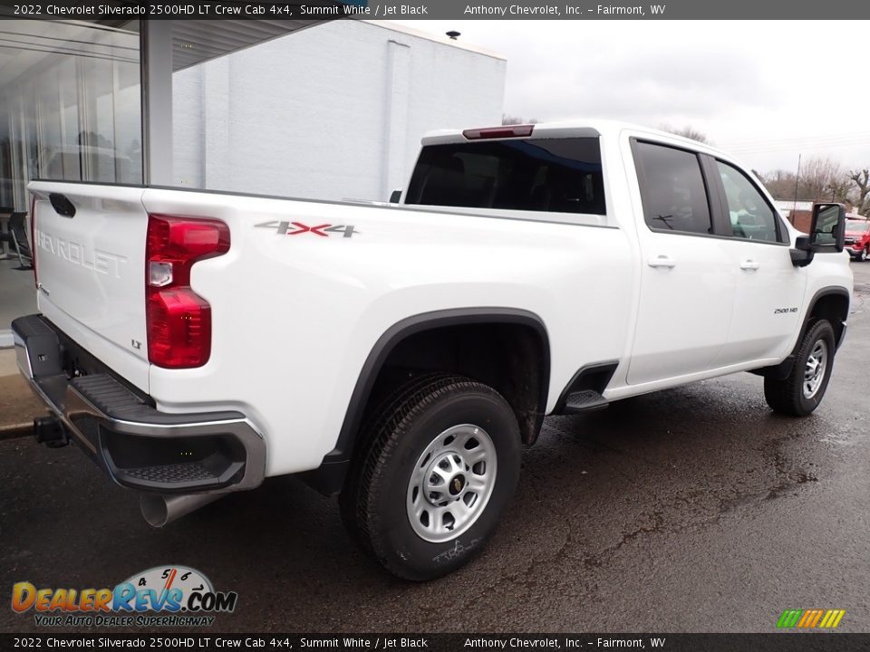 2022 Chevrolet Silverado 2500HD LT Crew Cab 4x4 Summit White / Jet Black Photo #3