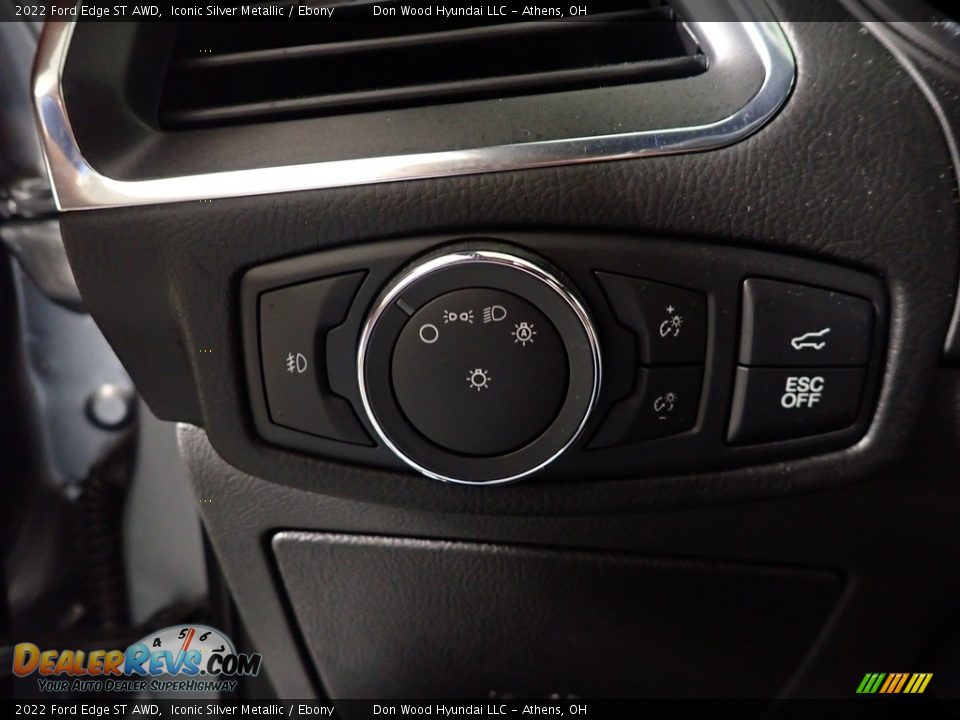 2022 Ford Edge ST AWD Iconic Silver Metallic / Ebony Photo #29