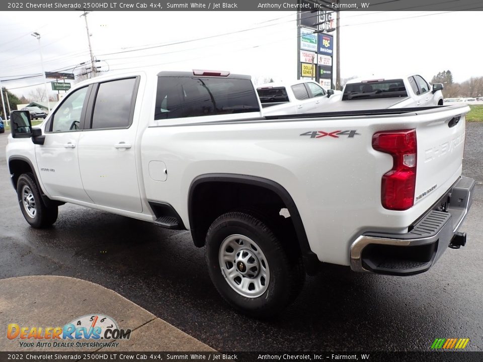 2022 Chevrolet Silverado 2500HD LT Crew Cab 4x4 Summit White / Jet Black Photo #6