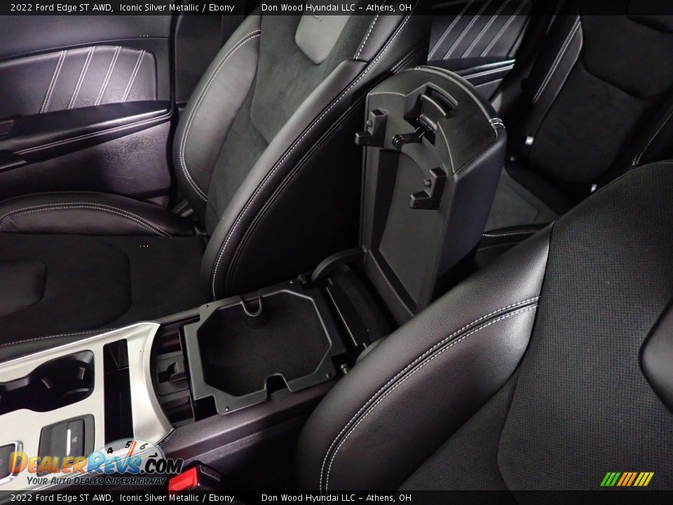 2022 Ford Edge ST AWD Iconic Silver Metallic / Ebony Photo #31