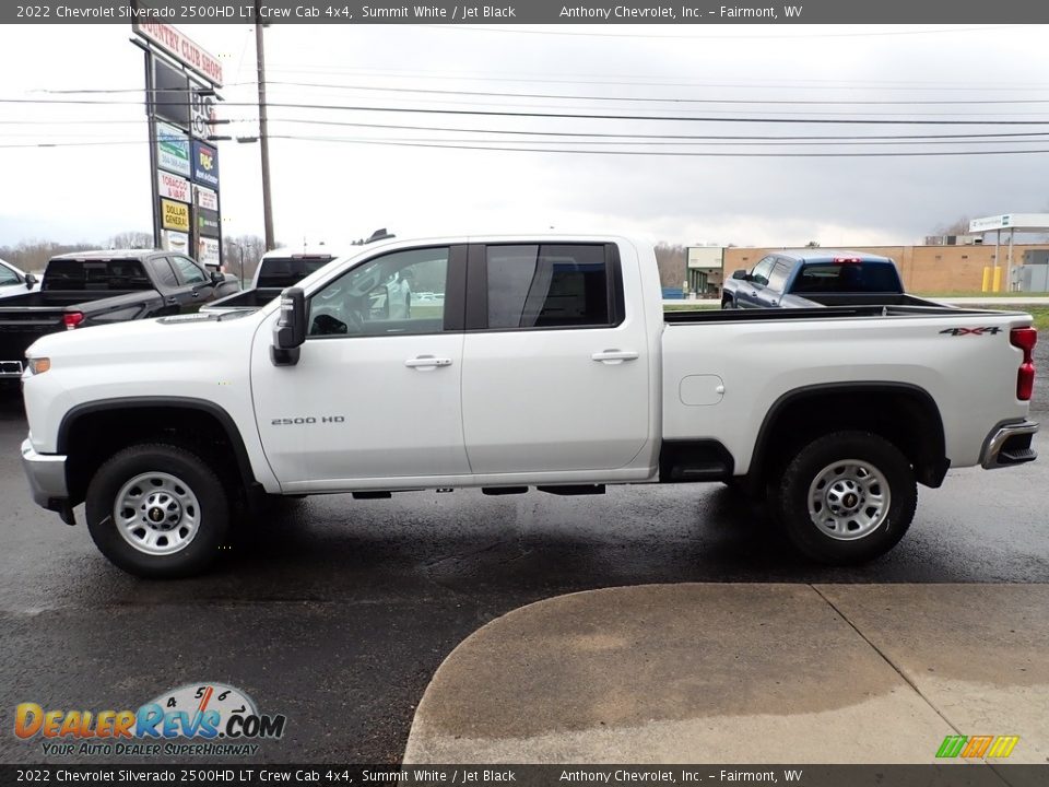 2022 Chevrolet Silverado 2500HD LT Crew Cab 4x4 Summit White / Jet Black Photo #7