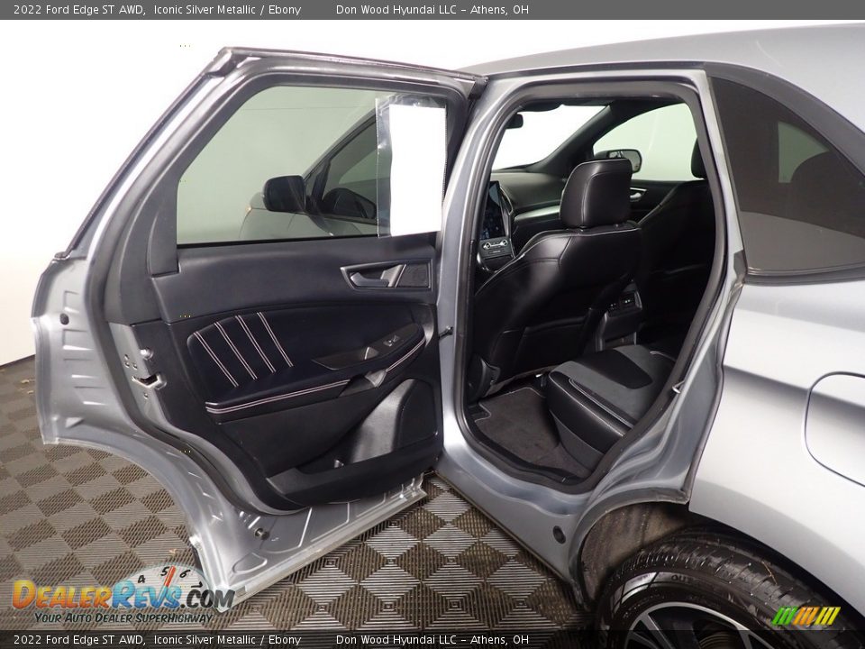 2022 Ford Edge ST AWD Iconic Silver Metallic / Ebony Photo #32