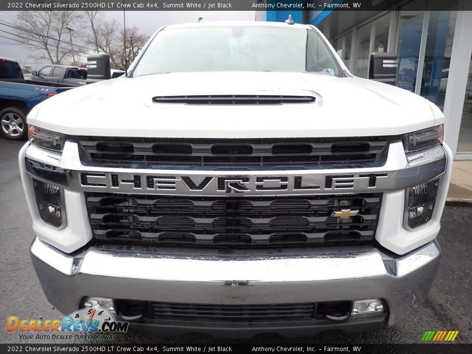 2022 Chevrolet Silverado 2500HD LT Crew Cab 4x4 Summit White / Jet Black Photo #9