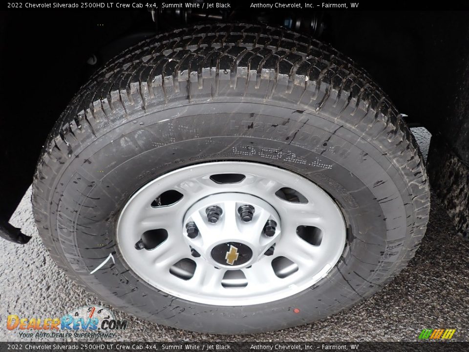 2022 Chevrolet Silverado 2500HD LT Crew Cab 4x4 Summit White / Jet Black Photo #10