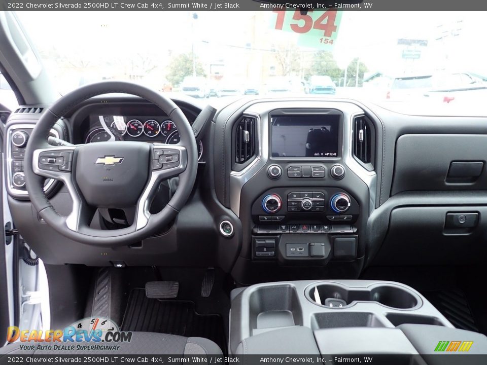 2022 Chevrolet Silverado 2500HD LT Crew Cab 4x4 Summit White / Jet Black Photo #13