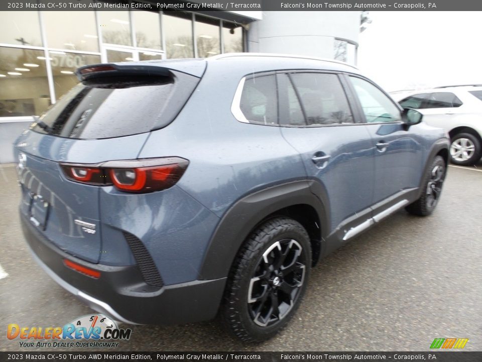 2023 Mazda CX-50 Turbo AWD Meridian Edition Polymetal Gray Metallic / Terracotta Photo #2