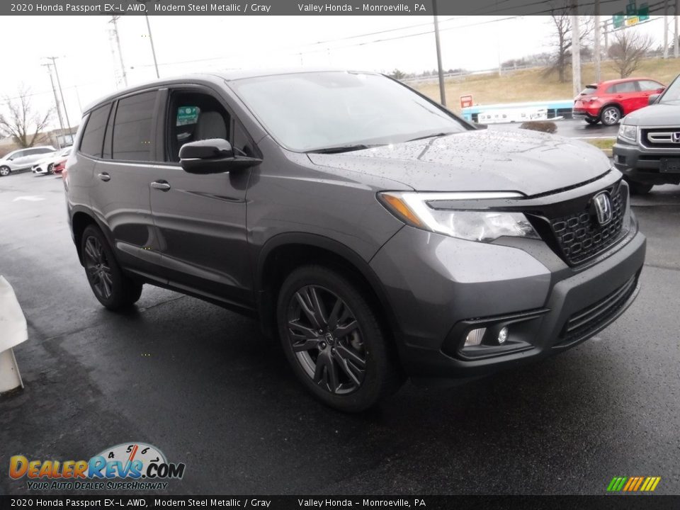 Front 3/4 View of 2020 Honda Passport EX-L AWD Photo #6