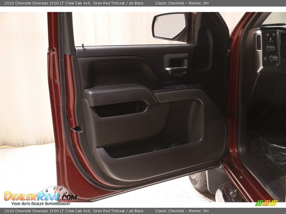 2016 Chevrolet Silverado 1500 LT Crew Cab 4x4 Siren Red Tintcoat / Jet Black Photo #4