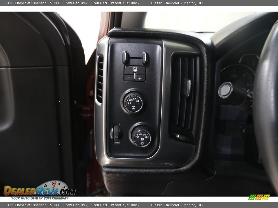 2016 Chevrolet Silverado 1500 LT Crew Cab 4x4 Siren Red Tintcoat / Jet Black Photo #6