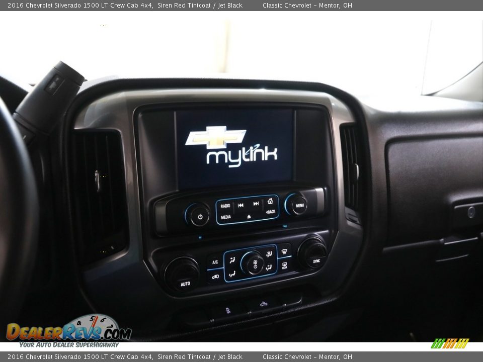 2016 Chevrolet Silverado 1500 LT Crew Cab 4x4 Siren Red Tintcoat / Jet Black Photo #10