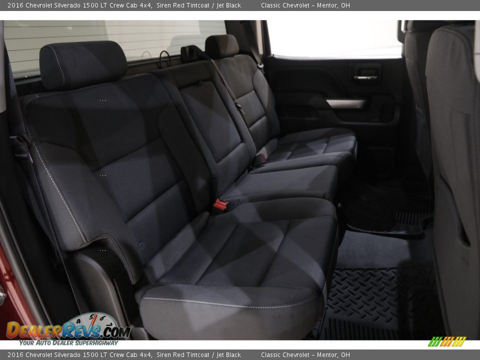 2016 Chevrolet Silverado 1500 LT Crew Cab 4x4 Siren Red Tintcoat / Jet Black Photo #17