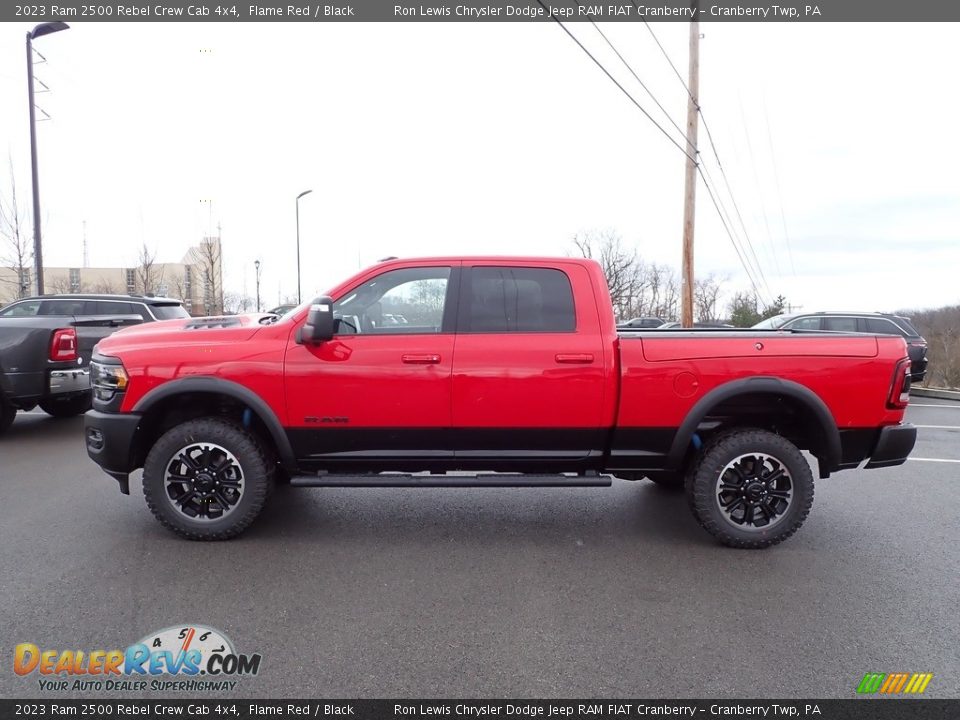 2023 Ram 2500 Rebel Crew Cab 4x4 Flame Red / Black Photo #2