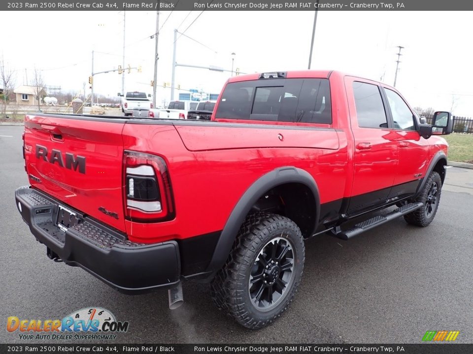 2023 Ram 2500 Rebel Crew Cab 4x4 Flame Red / Black Photo #5