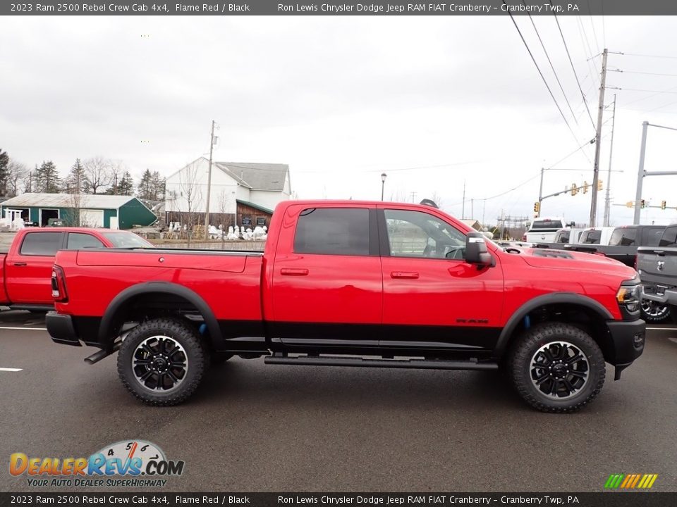 2023 Ram 2500 Rebel Crew Cab 4x4 Flame Red / Black Photo #6