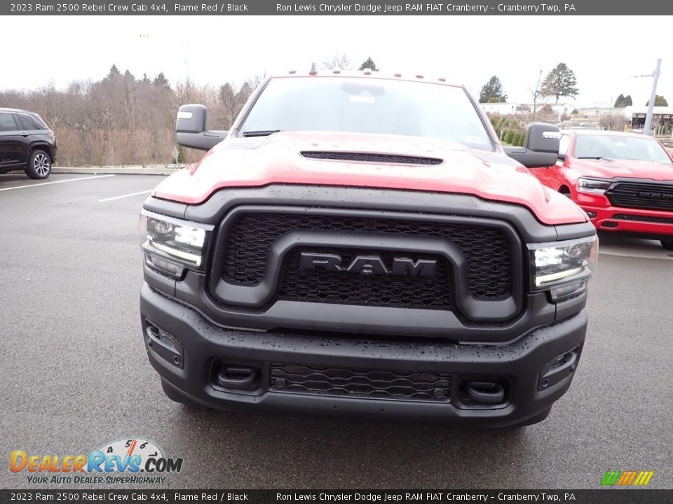 2023 Ram 2500 Rebel Crew Cab 4x4 Flame Red / Black Photo #8