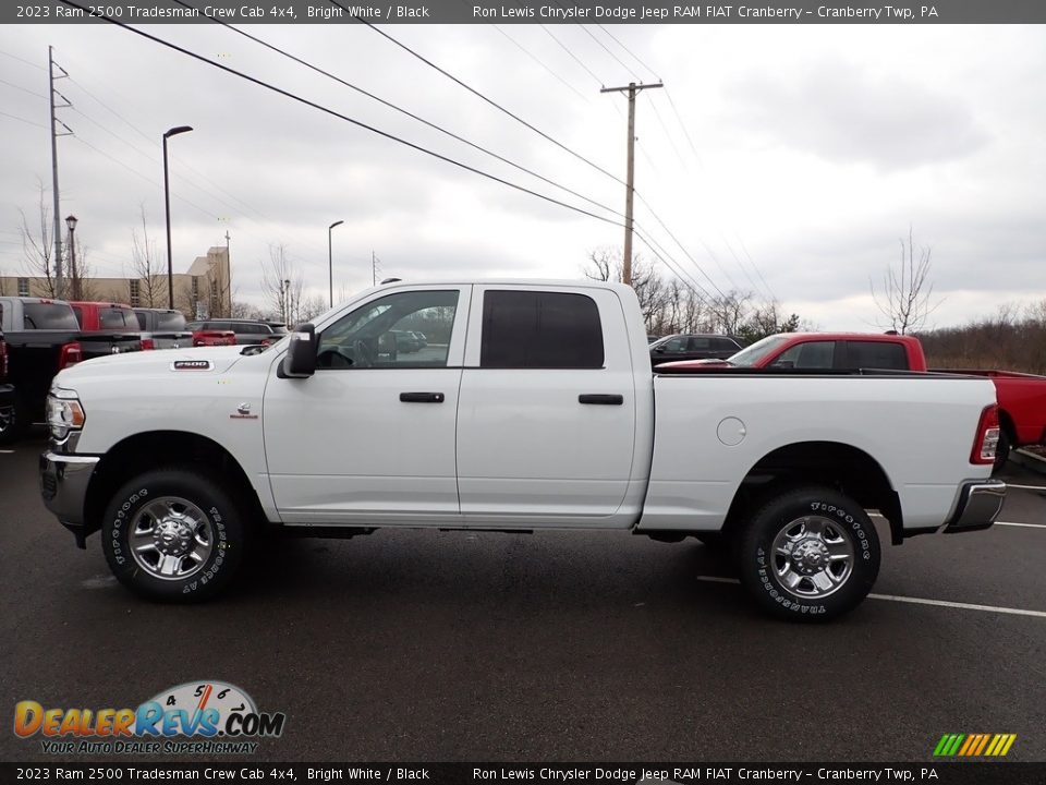 2023 Ram 2500 Tradesman Crew Cab 4x4 Bright White / Black Photo #2