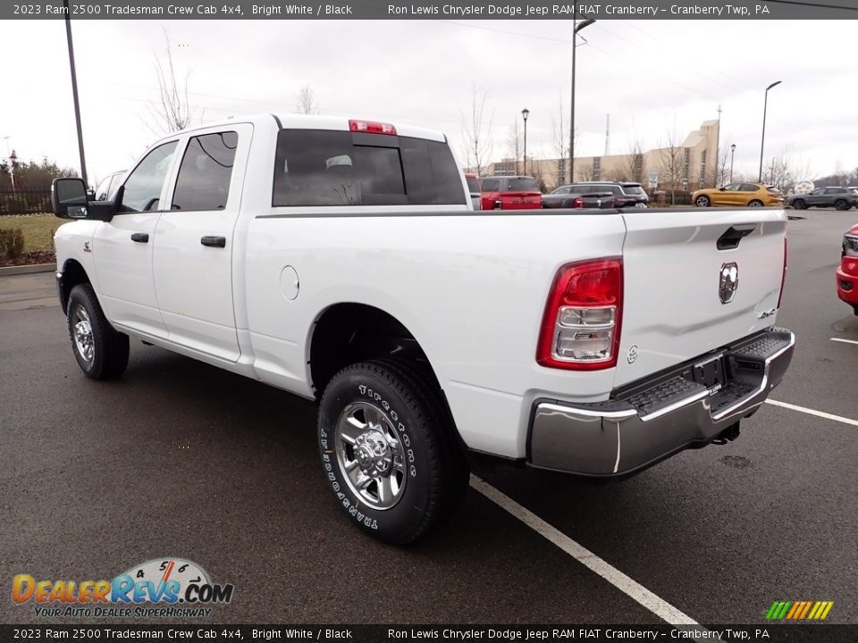 2023 Ram 2500 Tradesman Crew Cab 4x4 Bright White / Black Photo #3