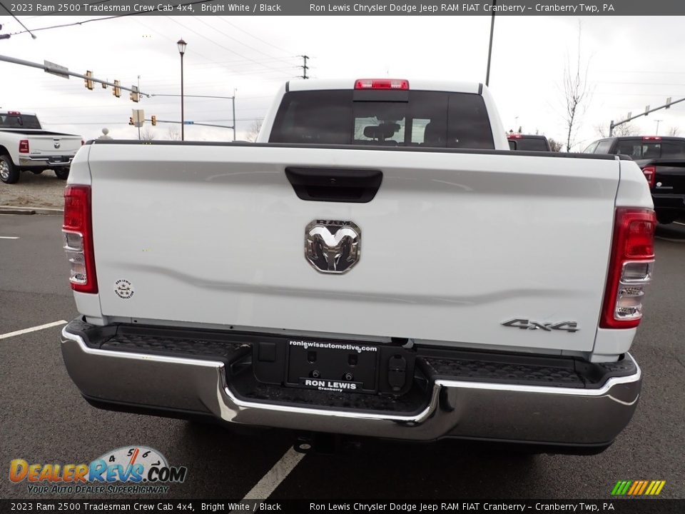 2023 Ram 2500 Tradesman Crew Cab 4x4 Bright White / Black Photo #4