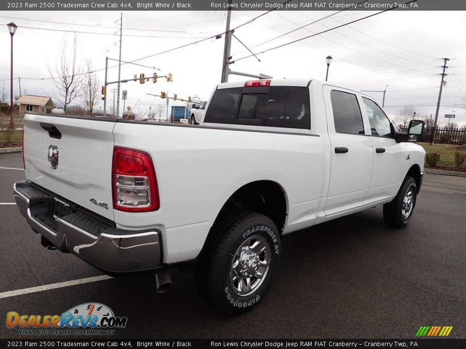 2023 Ram 2500 Tradesman Crew Cab 4x4 Bright White / Black Photo #5