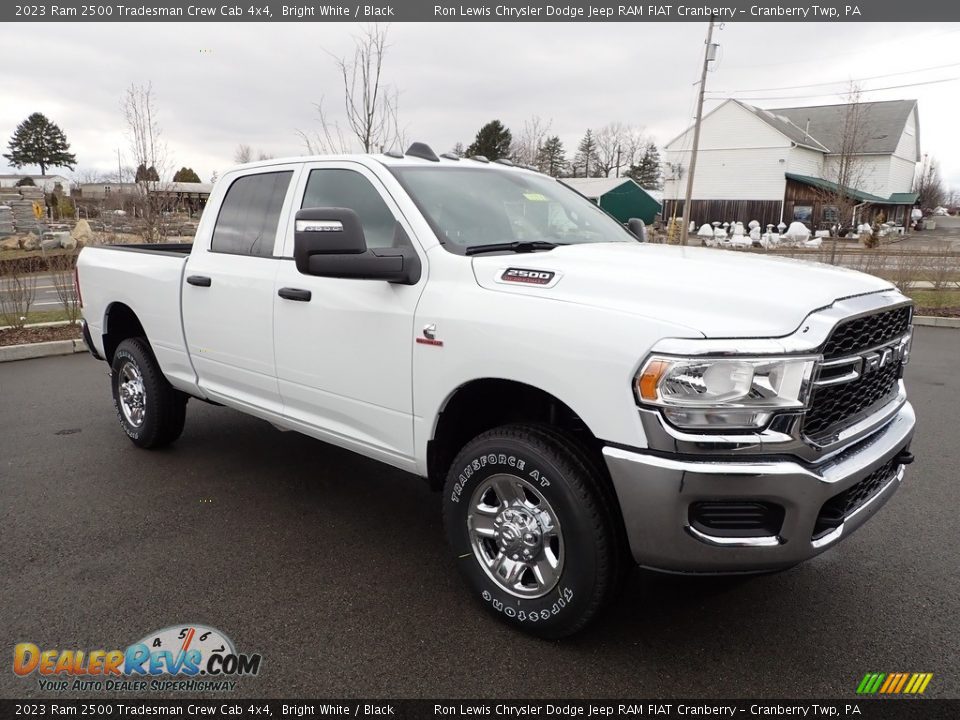 2023 Ram 2500 Tradesman Crew Cab 4x4 Bright White / Black Photo #7