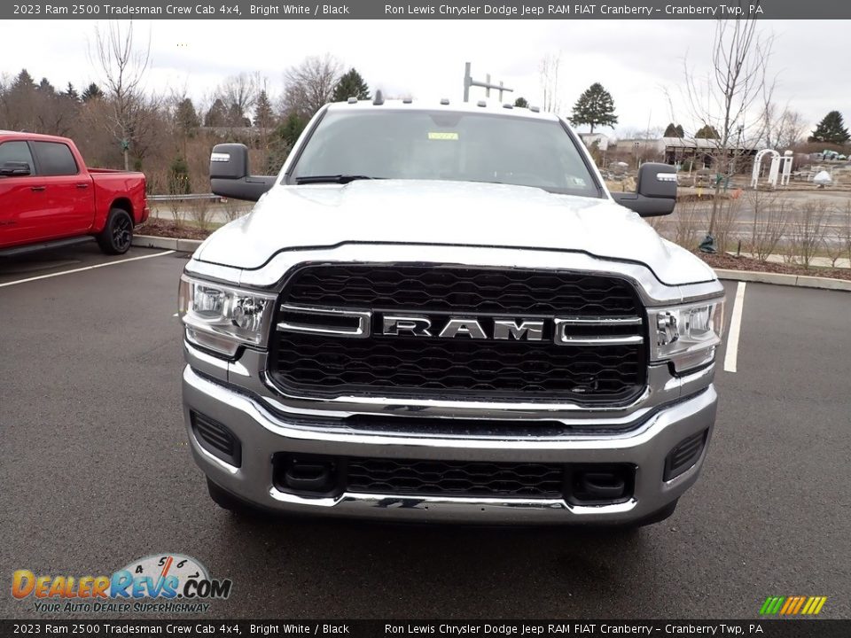 2023 Ram 2500 Tradesman Crew Cab 4x4 Bright White / Black Photo #8