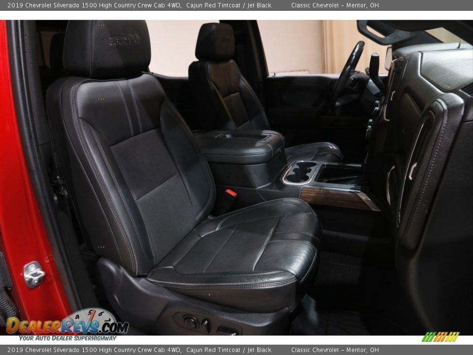 2019 Chevrolet Silverado 1500 High Country Crew Cab 4WD Cajun Red Tintcoat / Jet Black Photo #19