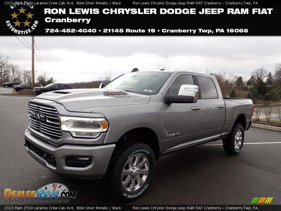 2023 Ram 2500 Laramie Crew Cab 4x4 Billet Silver Metallic / Black Photo #1