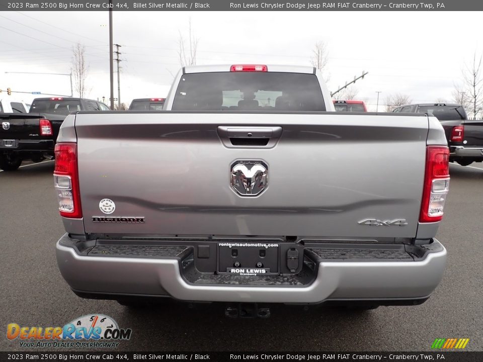 2023 Ram 2500 Big Horn Crew Cab 4x4 Billet Silver Metallic / Black Photo #4