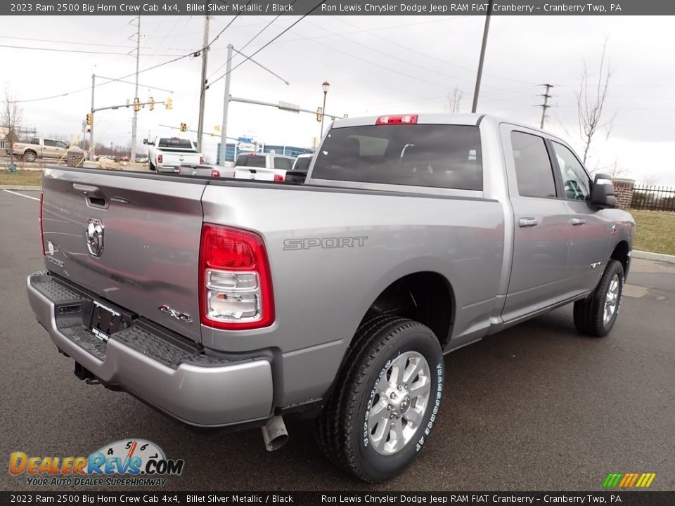 2023 Ram 2500 Big Horn Crew Cab 4x4 Billet Silver Metallic / Black Photo #5