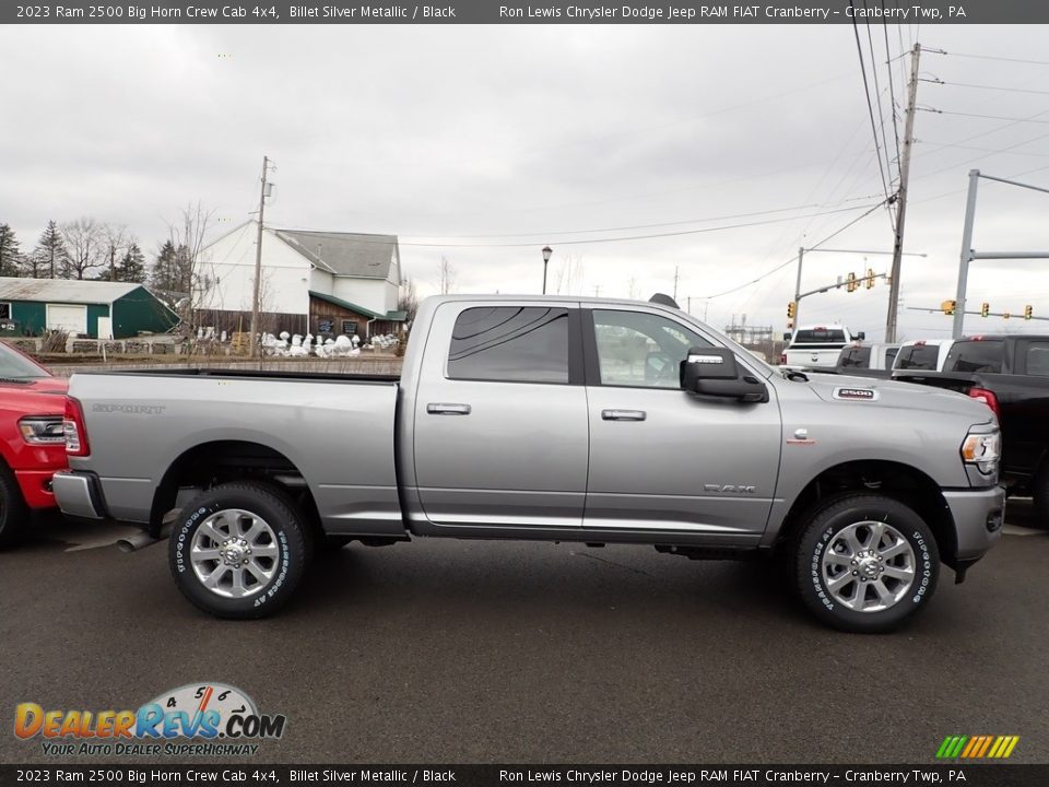 2023 Ram 2500 Big Horn Crew Cab 4x4 Billet Silver Metallic / Black Photo #6