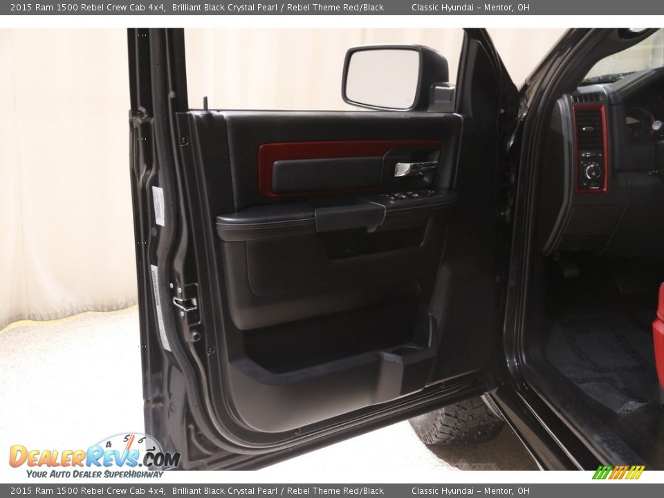 Door Panel of 2015 Ram 1500 Rebel Crew Cab 4x4 Photo #4