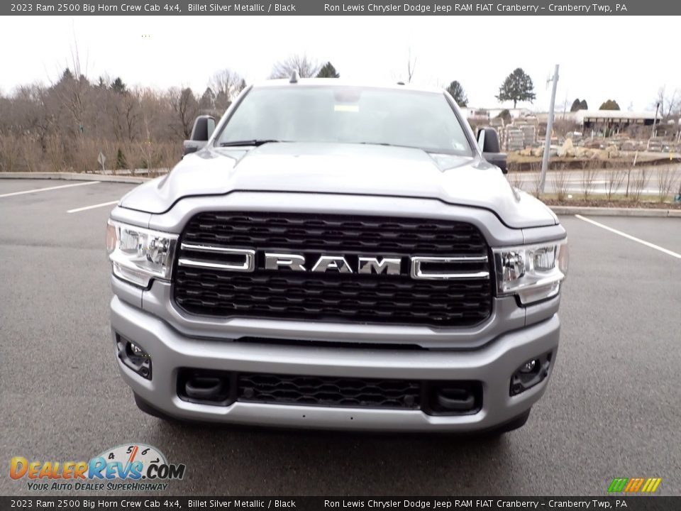 2023 Ram 2500 Big Horn Crew Cab 4x4 Billet Silver Metallic / Black Photo #8