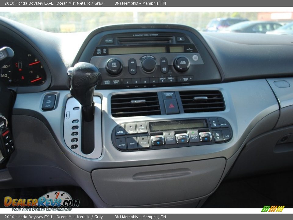 2010 Honda Odyssey EX-L Ocean Mist Metallic / Gray Photo #16