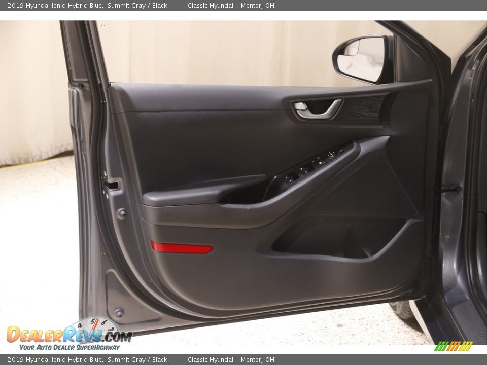 Door Panel of 2019 Hyundai Ioniq Hybrid Blue Photo #4