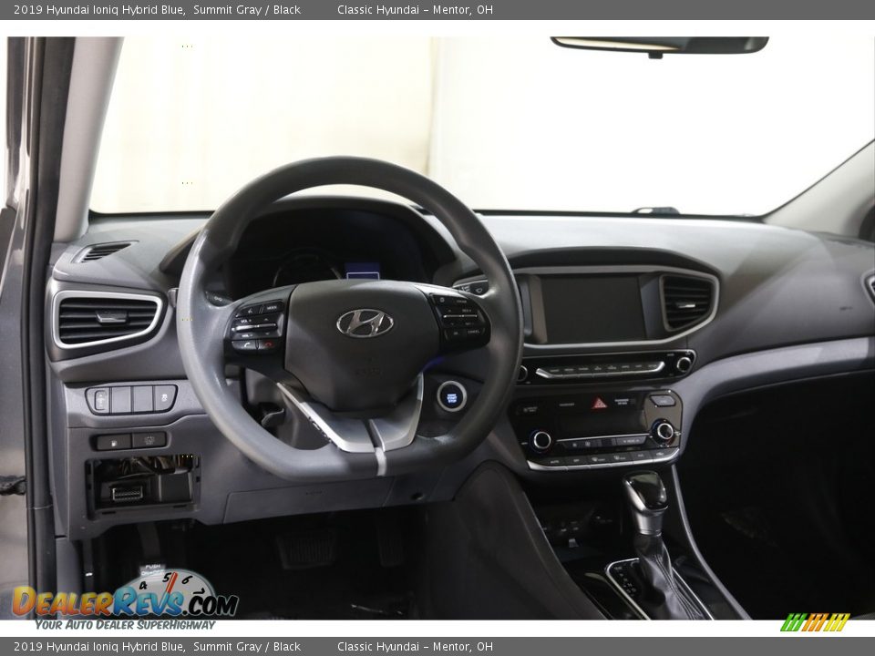 Dashboard of 2019 Hyundai Ioniq Hybrid Blue Photo #6