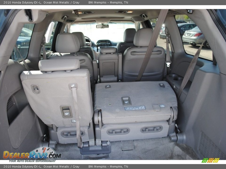 2010 Honda Odyssey EX-L Ocean Mist Metallic / Gray Photo #20