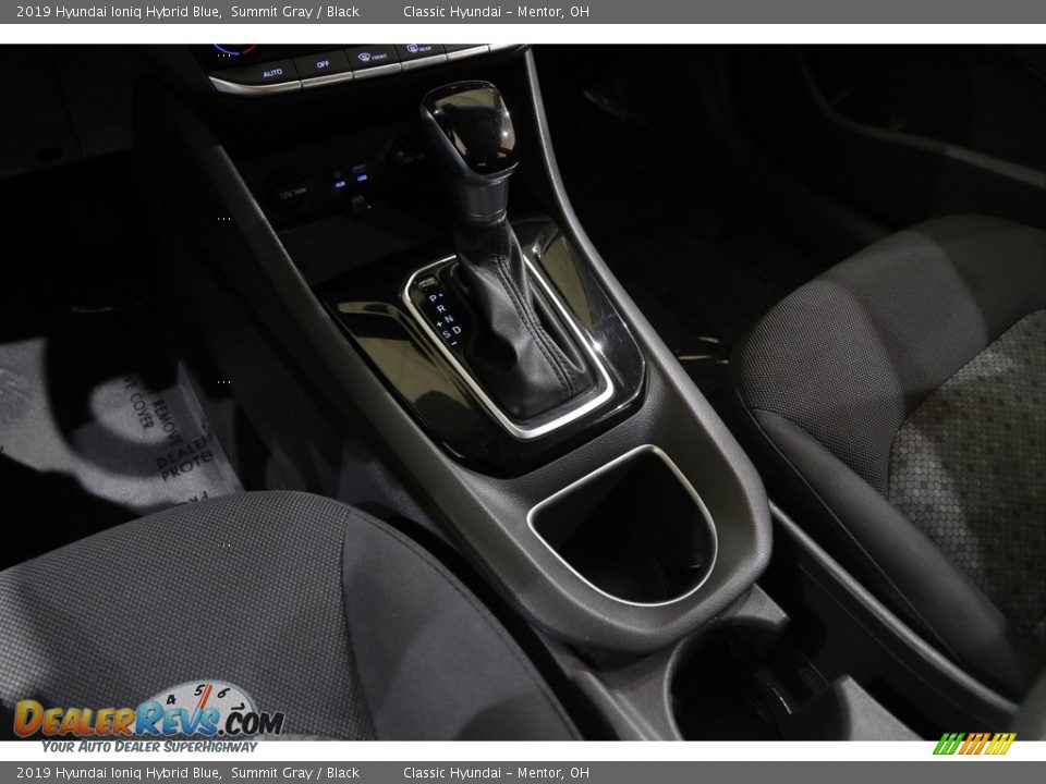 2019 Hyundai Ioniq Hybrid Blue Summit Gray / Black Photo #14